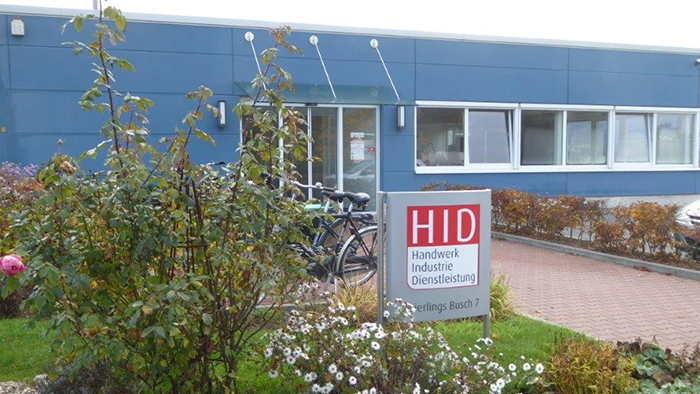 Eingang HID II außen Eingang HID II außen